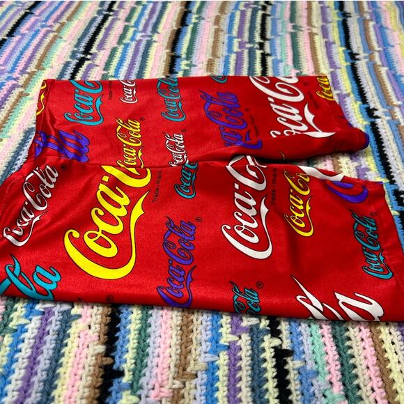 Vintage 80s Coca Cola Biker Shorts - Picture 4 of 5